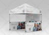 design tent, table cover, flag and canopy tent