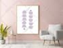 design printable boho wall art for etsy or home