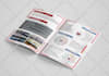 design a futuristic business or calling card with letterhead