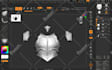3d cosplay armor, 3d props, 3d full body helmet and armor for 3d printing