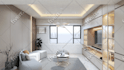 create 3d model of room, house, apartment with materials