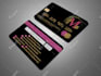 do credit card style business card design