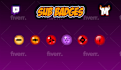 create express custom twitch sub badges