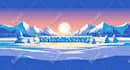 design pixel art banner for youtube facebook twitch etc