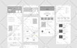 design wireframe of your mobile app or website