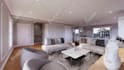do sketchup 3d model and realistic rendering of 3d floor plans