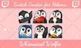 design cute twitch sub badges