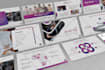 design modern investor pitch deck and powerpoint presentation