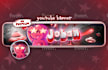 draw cartoon gaming banner for youtube