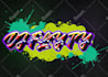 do awesome graffiti art design for your logo or name