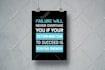 minimalist typography poster, motivational quotes printable wall art for etsy