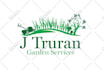 create landscaping , lawn mowing and gardening company logo