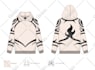 design varsity jacket  flat sketch tech pack  artwork