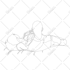 draw a line art illustration for you 24 hours