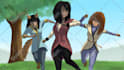draw multiple anime characters in a stupendous picture