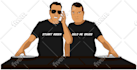 face esport cartoon mascot design logo