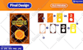design a custom 3d layered svg shadow box for cricut