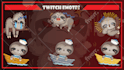 design awesome custom twitch emotes or badges for you