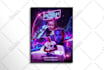 do professional quality music poster design, event and movie poster