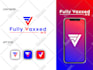 design modern exclusive app logo icon and splash screen