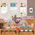 design a maximalist interior decoration based on what you like