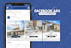 design carousel for facebook, instagram ads, store page