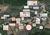 create real estate aerial maps with specific logo labels