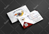 design trucking transport logistics and towing truck business card