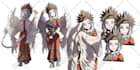 make cool character reference sheet for you