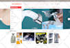 build e commerce web site design and development