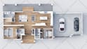 do 3d floorplan, home office, gaming room interior design