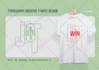 create trendy typography and graphic t shirt design for your brand