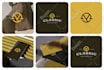 do highly modern minimalist and luxury business logo design