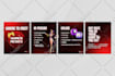 design creative social media carousel posts for instagram, facebook ads