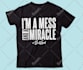 create awesome typography and custom graphic t shirt design