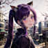 design an original anime character, profile picture, concept