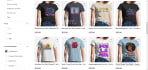 do redbubble store setup with digital designs for the print on demand