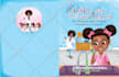 create a cute children book illustration and cover