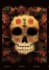 draw an original unique sugar skull from mexican artist