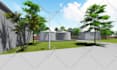 do floor plan , 3d rendering of apartment house and villa