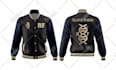 design your streetwear brand or merch varsity college jacket