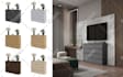 design 3d furniture rendering with various materials