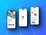 do mobile app ui design , figma app design  and web app design