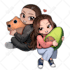 draw cute chibi art commissions