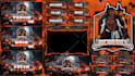 design animated stream overlay, kick, youtube twitch logo, panels banner emotes