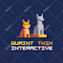create a minimalist pixel art logo design