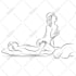 draw a line art illustration for you 24 hours