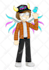 draw png tuber chibi rigging vtuber model live2d pngtuber in anime style