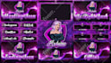 design animated stream overlay, kick, twitch overlay, twitch logo, banner emotes