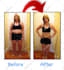 create or provide before and after diet pictures